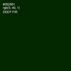 #052801 - Deep Fir Color Image